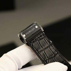 Đồng Hồ Hublot Chế Tác Vỏ Gốm Đen Ceramic Máy Tinh Chỉnh SW300 42mm (9)