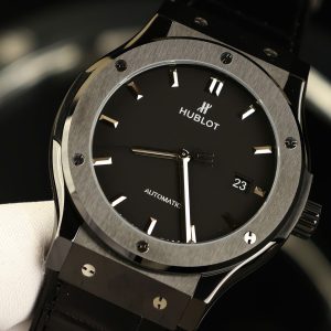 Đồng Hồ Hublot Chế Tác Vỏ Gốm Đen Ceramic Máy Tinh Chỉnh SW300 42mm (9)