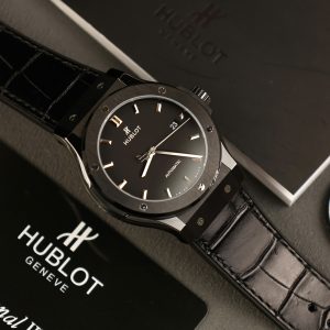 Đồng Hồ Hublot Chế Tác Vỏ Gốm Đen Ceramic Máy Tinh Chỉnh SW300 42mm (9)