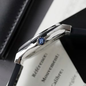 Đồng Hồ Hublot Classic Fusion Đính Đá Mặt Xám Fake Cao Cấp Xưởng HB 38mm (9)