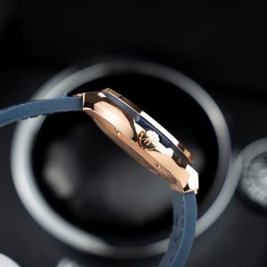 Đồng Hồ Hublot Classic Fusion King Gold Màu Xanh Dương Rep 11 Thuỵ Sỹ 33mm (1)