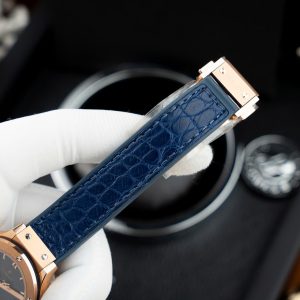 Đồng Hồ Hublot Classic Fusion King Gold Màu Xanh Dương Rep 11 Thuỵ Sỹ 33mm (1)