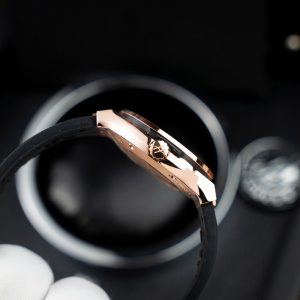 Đồng Hồ Hublot Classic Fusion King Gold Pavé Nữ Siêu Cấp Máy Thuỵ Sỹ 33mm (3)