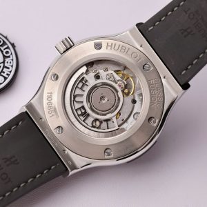 Đồng Hồ Hublot Classic Fusion Màu Xám Fake Máy Thuỵ Sỹ Xưởng WWF 45mm (9)