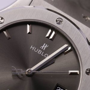 Đồng Hồ Hublot Classic Fusion Màu Xám Fake Máy Thuỵ Sỹ Xưởng WWF 45mm (9)