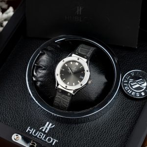 Đồng Hồ Hublot Classic Fusion Titanium Replica Cao Cấp Nữ Máy Thuỵ Sỹ 33mm (9)