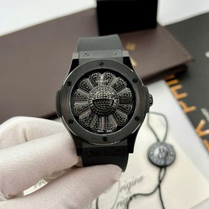 Đồng Hồ Hublot Takashi Murakami Replica Cao Cấp Nhất Màu Đen 44mm (8)