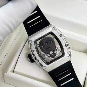 Đồng Hồ Nam Richard Mille RM052 Fake Cao Cấp Họa Tiết Đầu Lâu 42mm