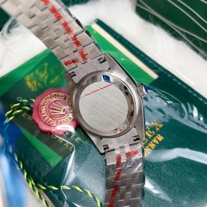 Đồng Hồ Nữ Rolex Fake Cao Cấp Máy Nhật Mặt Hồng Đính Đá DateJust 31mm (1)