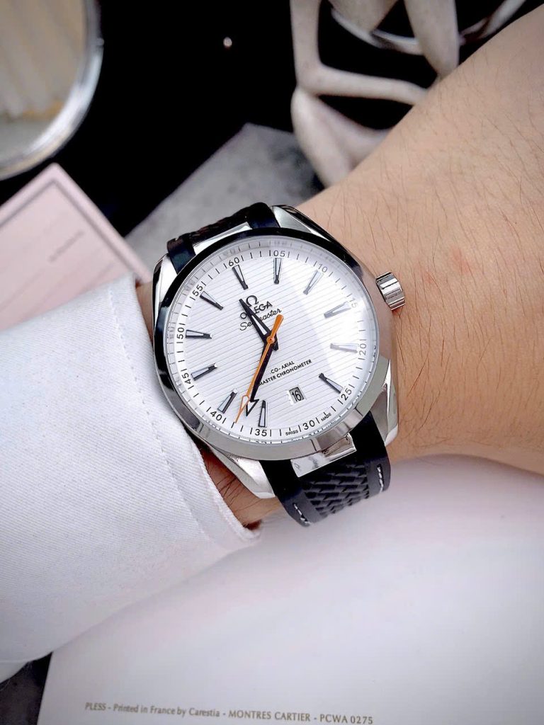 Đồng Hồ Omega Automatic Nam Seamaster Aqua Terra Fake Máy Nhật 41mm (11)