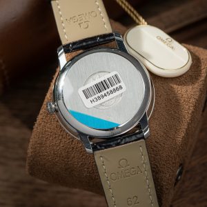 Đồng Hồ Omega De Ville Prestige Power Reserve Mặt Xanh Máy Thuỵ Sỹ (5)