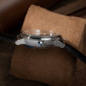 Đồng Hồ Omega De Ville Prestige Power Reserve Mặt Xanh Máy Thuỵ Sỹ (5)