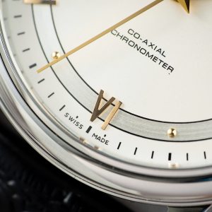 Đồng Hồ Omega De Ville Prestige Replica 11 Nam Dây Da Màu Đen 39 (1)