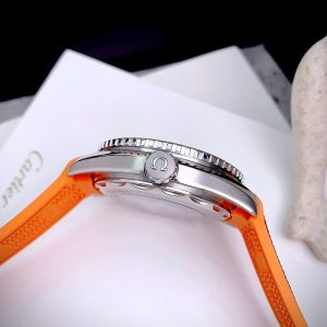 Đồng Hồ Omega Máy Cơ Nhật Fake Cao Cấp Seamaster Planet Ocean Dây Cao Su 43mm (14)