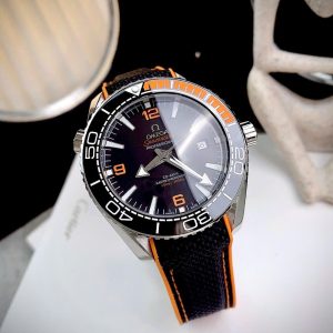 Đồng Hồ Omega Máy Cơ Nhật Fake Cao Cấp Seamaster Planet Ocean Dây Cao Su 43mm (14)