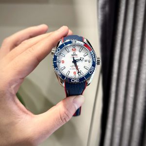 Đồng Hồ Omega Replica Cao Cấp Seamaster Planet Ocean 600M GMT Xưởng VS 43 (7)