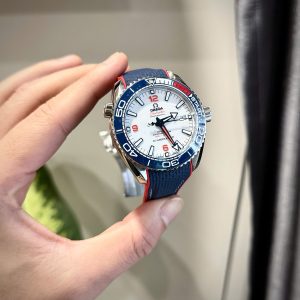 Đồng Hồ Omega Replica Cao Cấp Seamaster Planet Ocean 600M GMT Xưởng VS 43 (7)