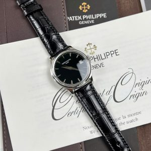 Đồng Hồ Patek Philippe Calatrava 5227G Replica Cao Cấp Nhất Xưởng 3K Màu Đen 39mm) (5)