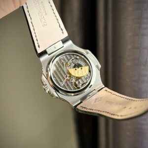 Đồng Hồ Patek Philippe Nautilus 5724G Đính Đá Moissanite Hong Kong Xưởng PPF 40mm (2)