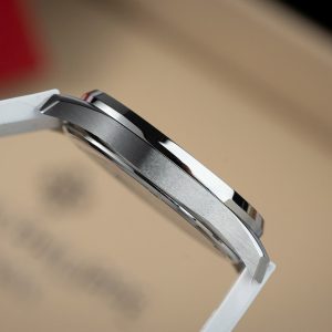 Đồng Hồ Patek Philippe Nữ Dây Cao Su Màu Trắng Aquanaut 5067 Xưởng PPF 35 (9)