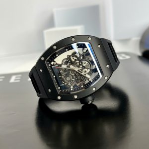 Đồng Hồ Richard Mille RM055 Bubba Watson Vỏ Gốm Đen Xưởng BBR (5)