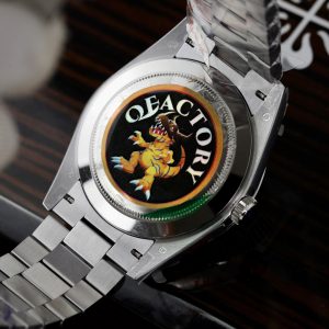 Đồng Hồ Rolex Chế Tác Day-Date 228236 Mặt Xanh Blue Ombré Xưởng QF 185 Grams 40mm (1)