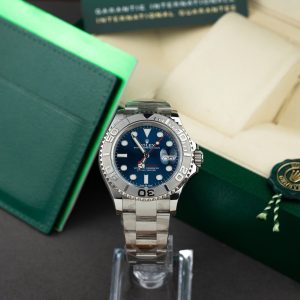 Đồng Hồ Rolex Chế Tác Yacht-Master 126622 Mặt Xanh Xưởng VS 40mm (4)