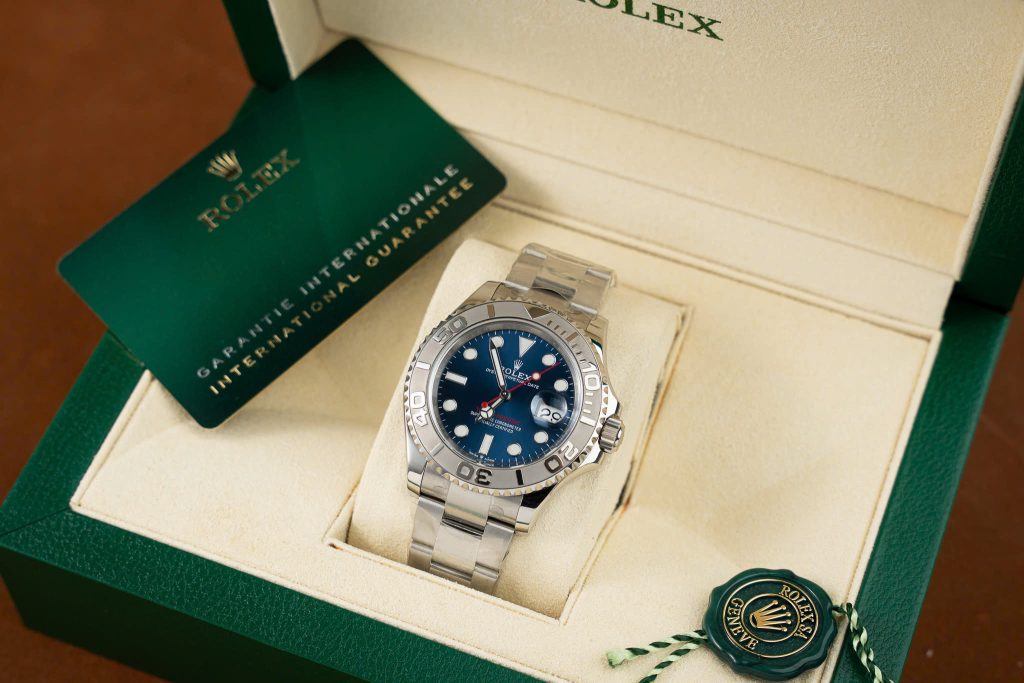 Đồng Hồ Rolex Chế Tác Yacht-Master 126622 Mặt Xanh Xưởng VS 40mm (4)