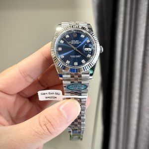 Đồng Hồ Rolex DateJust 126334 Chế Tác Cọc Số Đá Moissanite Xưởng Clean 41mm (5)