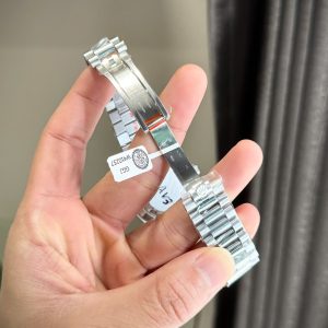 Đồng Hồ Rolex Day-Date 228396TEM Green Emerald Chế Tác Moissanite Hong Kong 40mm (6)