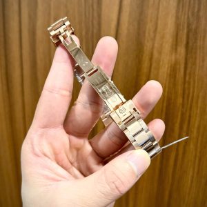 Đồng Hồ Rolex Daytona 126595TBR Chế Tác Bọc Vàng Hồng Đính Moissanite 40mm (1)