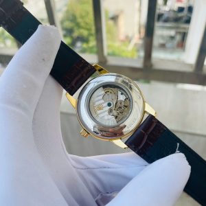 Đồng Hồ Rolex Fake Cao Cấp Máy Cơ Nhật Nam Dây Da Màu Đen 40mm (6)