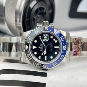 Đồng Hồ Rolex GMT Master 2 Batman Chế Tác Cao Cấp Nhà Máy Clean 40mm (10)