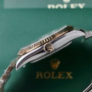 Đồng Hồ Rolex Nam Rep 11 DateJust 126331 Mặt Số Chocolate Đính Đá Clean 41mm (9)