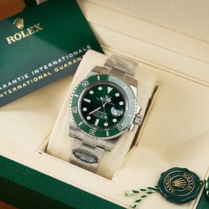 Đồng Hồ Rolex Nam Rep 1:1 Submariner Date 116610LV Hulk Xưởng Clean 41mm