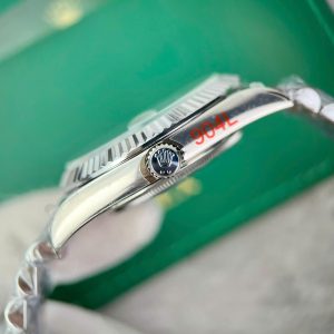 Đồng Hồ Rolex Nam Replica Day-Date 228236 Nhà Máy GM Mặt Xanh băng 40mm (1)