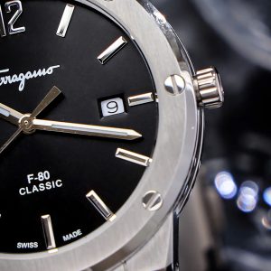 Dong Ho Salvatore Ferragamo F80 Classic Mau Den Sieu Cap May Pin Thuy Sy 40mm 6
