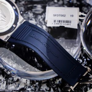 Đồng Hồ Salvatore Ferragamo F80 Classic Màu Xanh Dương Replica Thuỵ Sỹ 40mm (2)