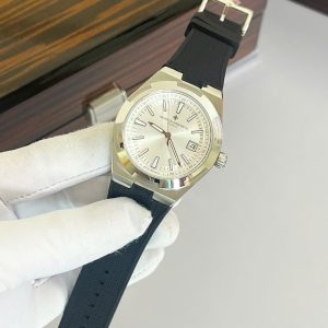 Đồng Hồ Vacheron Constantin Fake Cao Cấp Máy Cơ Nhật Dây Cao Su 41mm (3)
