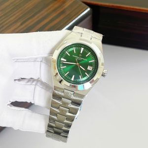 Đồng Hồ Vacheron Constantin Overseas Mặt Xanh Lá Cây Fake Máy Nhật 41mm (1)