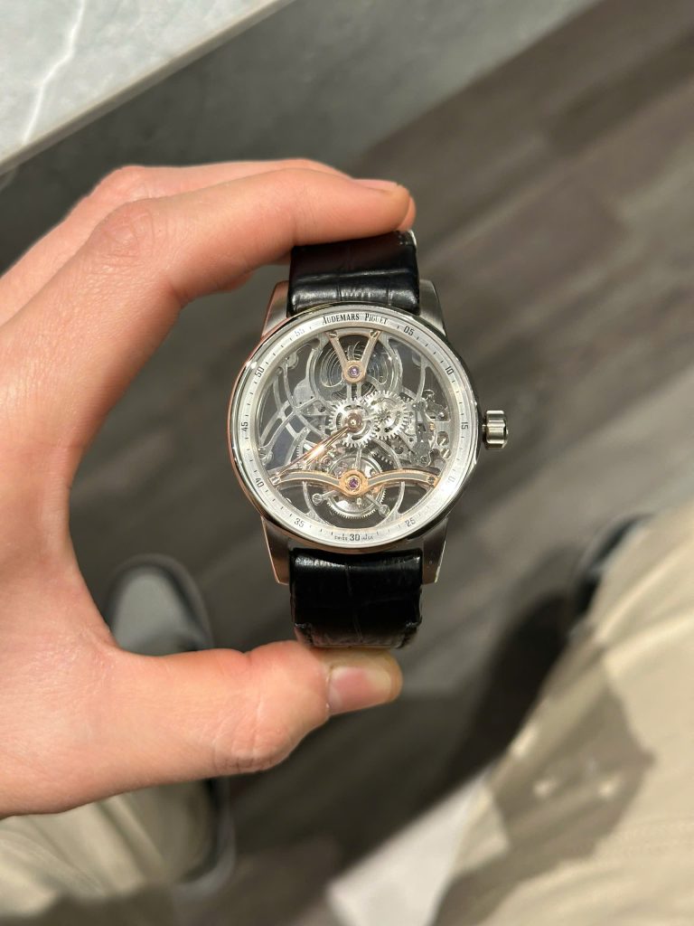 Đồng Hồ Audemars Piguet Code 11.59 26600 Tourbillon Openworked Màu Đen Xưởng APS 41mm (1)