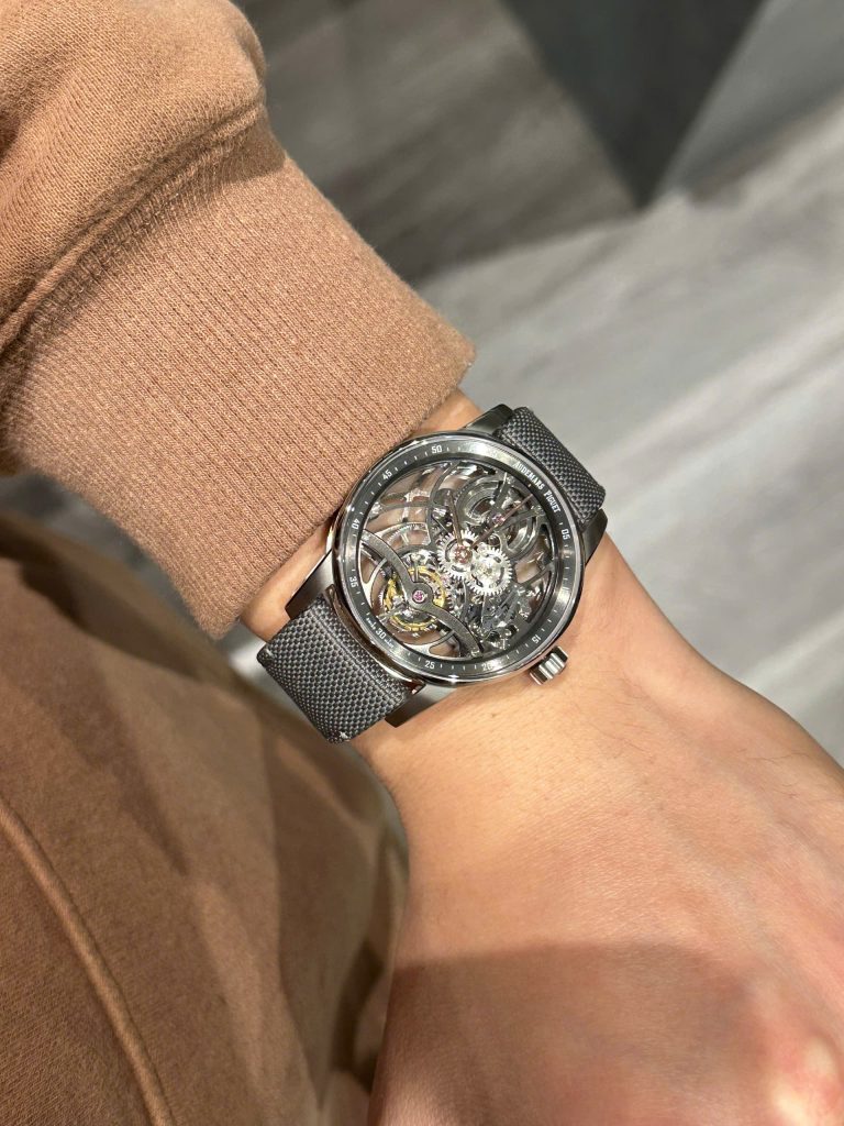 Đồng Hồ Audemars Piguet Code 11.59 26600 Tourbillon Openworked Màu Xám Xưởng APS 41mm (8)