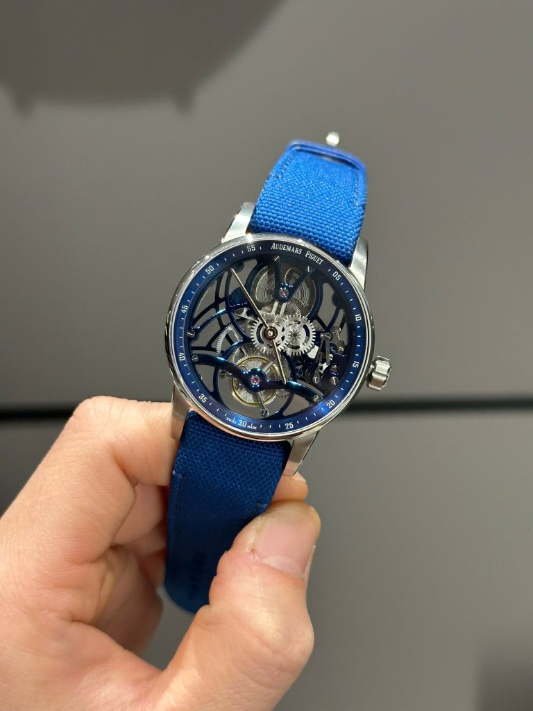 Đồng Hồ Audemars Piguet Code 11.59 26600 Tourbillon Openworked Màu Xanh Xưởng APS 41mm (1)