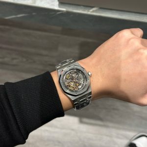 Đồng Hồ Audemars Piguet Royal Oak 15407 Skeleton Chế Tác Nhà Máy THB 2024 41mm (7)