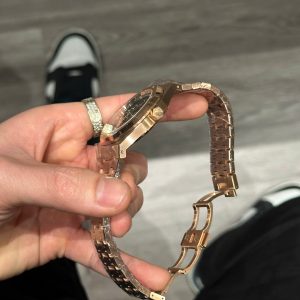 Đồng Hồ Audemars Piguet Royal Oak 15407 Skeleton Rose Gold Nhà Máy THB 2024 41mm (9)