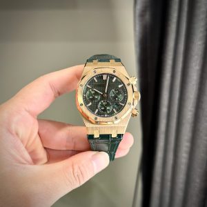 Đồng Hồ Audemars Piguet Royal Oak Selfwinding Chronograph 26240OR Phủ Vàng Thật 41mm (5)