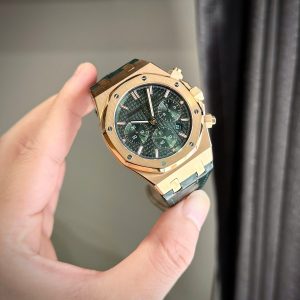 Đồng Hồ Audemars Piguet Royal Oak Selfwinding Chronograph 26240OR Phủ Vàng Thật 41mm (5)