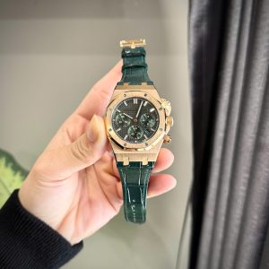 Đồng Hồ Audemars Piguet Royal Oak Selfwinding Chronograph 26240OR Phủ Vàng Thật 41mm (5)