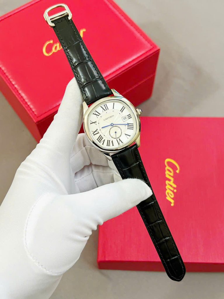 Đồng Hồ Cartier Driver Fake Cao Cấp Máy Nhật Automatic Nam 41mm (8)