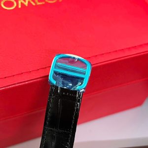 Đồng Hồ Cartier Driver Fake Máy Cơ Nhật Mặt Xám Dây Da Đen 41mm (8)